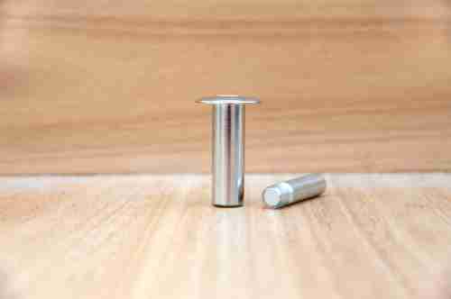 Упор дверной скрытый магнитный автоматический FANTOM PREMIUM HGT008 полированный хром